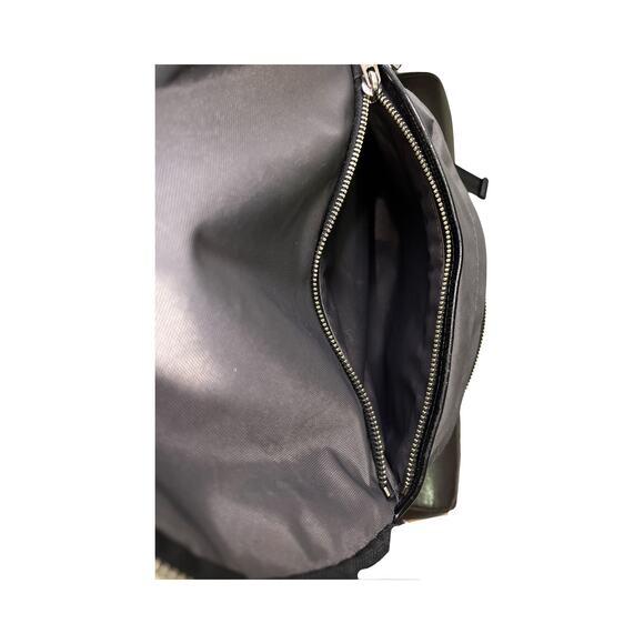 Marc Jacobs Nylon Backpack Black M0013946 Zip Front Pocket Unisex Bag - Picture 11 of 16